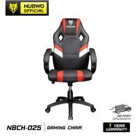 ราคา NUBWO Gaming Chair NBCH 025 เก้าอี้เกมมิ่งเพื่อสุขภาพ เบาะนั่งสบาย ของแท้มีรับประกันช่วงล่าง 1ปี (14123215686)
