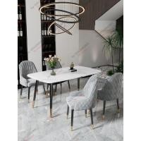 ราคา รับประกัน1ปี ส่งฟรี ชุดโต๊ะอาหารหินแท้เคลือบลายหินอ่อน Goldmoric รุ่น Mant โต๊ะขนาด 130 ซม พร้อมเก้าอี้ 4 ตัว (21294624734)