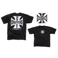 ราคา เสื้อยืด พิมพ์ลาย West Coast Choppers Modell Iron Cross สีขาว สําหรับผู้ชาย BYUE (20347271765)