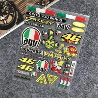 ราคา สติ๊กเกอร์สะท้อนแสงรถจักรยานยนต์ AGV 46 93 Red Bull Arai SHOEI Element สติ๊กเกอร์ติดหมวกกันน็อคกันน้ำไวนิล (10085487377)