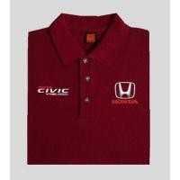 ราคา HONDA CIVIC POLO TSHIRT CIVIC ACCORD CITY CRV HRV COLLAR HONEYCOMB POLO (16486518370)