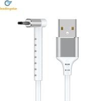 ราคา LeadingStar Fast Delivery USB Type C Cable Type C Charging Cable 1M 2 4A Fast Charging Cable 90 Square Bent Holder Design Data Cable (20689383420)