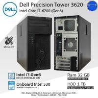 ราคา จัดส่งฟรี Dell Precision Tower i7 6700 Gen6 คอมพิวเตอร์มือสองเกรดWorkstationสภาพดี มีโปรแกรมพร้อมใช้งาน PCและครบชุด (21031639185)