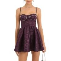 ราคา Soul เต้นรำ ชุดเดรสสายเดี่ยวแขนกุดสำหรับผู้หญิงเดรสสายเดี่ยวแขนกุดแฟชั่นชุดมินิเดรสเปิดหลังผูกไขว้ (19650072684)