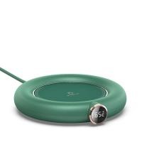 ราคา เครื่องอุ่นถ้วย USB แบบพกพาขนาดเล็กที่รองแก้วทำความร้อนอัจฉริยะหน้าจอดิจิตอลเครื่องทำความร้อนปรับเวลาอุณหภูมิสำหรับชานม (20026070271)