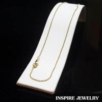 ราคา Inspire Jewelry สร้อยคอทองลายไข่ปลาเล็กมาก ทอง18k งานยิงเลเซอร์เข้าตัวเรือน ใส่ดี ชุบเศษทองคำแท้ ยาว 17นิ้ว (645998173)