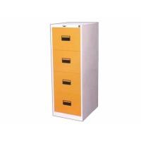ราคา Raminthra Furniture ตู้เอกสารเหล็ก 4 ลิ้นชัก รุ่น DC 4l สีส้ม ขาว Cabinet (175079528)