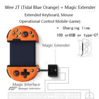 ราคา CW Flydigi Wee 2T Pubg Mobile จอยควบคุมเกม Body Sensation แป้นพิมพ์และเมาส์ Converter Gamepad สำหรับ Ios Android Christmas Gift (9682368879)