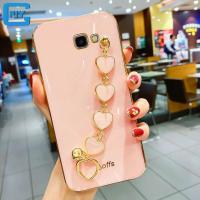 ราคา สำหรับ Samsung Galaxy J2 Prime J3 J330 J5 J530 J7 J730 J4 Plus J4 J5 Prime J6 Plus J6 J7 Prime Electroplating ชุบ Love สร้อยข้อมือเคสโทรศัพท์ (17295664633)