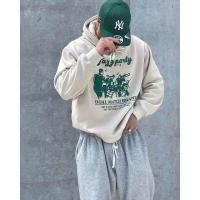 ราคา เสื้อสเวตเตอร์มีฮู้ดของผู้หญิงเสื้อแจ็กเก็ตแบบมีฮู้ดสำหรับผู้ชายใส่ในฤดูหนาวและเสื้อกันหนาวพิมพ์ลายลำลองทรงหลวมสไตล์ฮาราจูกุแฟชั่นคู่ฮิปฮอปแขนยาวสตรีทแวร์ Y2K มีฮู้ด (19884987797)