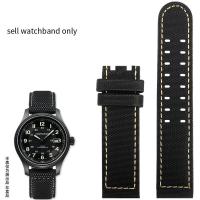ราคา Watch Strap for Hamilton Khaki Field Aviation HH Nylon Watchband Men (14061552614)