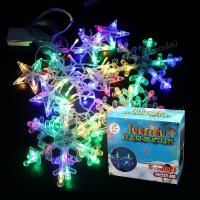 ราคา ไฟม่าน หิมะบวกดาว PAE2321 ไฟตกแต่งประดับ LED ไฟกระพริบ ไฟกระพริบรูปดาว ไฟรูปหิมะ ไฟตกแต่งวัน Christmas กันน้ำ ต่อกันได้ ไฟตกแต่งวันปีใหม่ (21067839122)