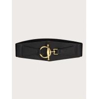 ราคา เข็มขัดรัดรูปผ้ายืดแบบรัดรูปกว้างยืดหยุ่นผ้าผูกเอวชุดเดรสสีดำสีน้ำเงินสีแดงวินเทจ (21170280392)