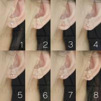 ราคา มินิมอลสีพิงค์โกลด์69 ต่างหูมินิมอลแบบติดหู ราคาต่อ1คู่ พร้อมแป้น ทับหลัง แบบโลหะทุกคู่ (21250233599)