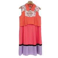 ราคา Lyn around เดรสแขนกุด หลายสี กระโปรงระบายUsed Like New Preloved (20633787736)