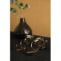 ราคา MiniB 053 รองเท้าหน้าไขว้กากบาท มีสายรัดข้อเท้า (12766979995)