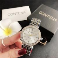 ราคา นาฬิกาข้อมือสตรีแฟชั่นฝังเพชรเพชรน้ำใหม่นาฬิกาข้อมือสตรีสีดำสีชมพู (19682714450)