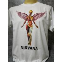 ราคา เสื้อวงนำเข้า Nirvana In Utero Angel Kurt Cobain Dave Grohl Foo Fighters Grunge Alternative Rock Style Vintage T Shirt รุ่น ไซส์ (16996369003)