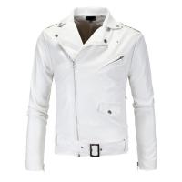 ราคา The Walking Dead Negan Black White PU Leather Jacket Coat Men Adult Halloween Cosplay Costume Winter Spring Autumn Coat (19784485406)
