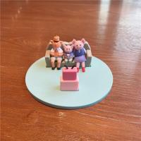 ราคา แก้วสตาร์บัค2023แก้วมัคลายการ์ตูนสาวน่ารักใหม่แก้วสีชมพูถ้วยกระเป๋าเดินทางครอบครัวหมูชมพูฝาปิดเซรามิก (20033398305)