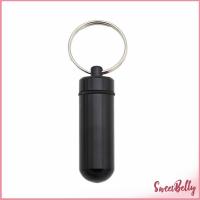 ราคา Sweet Belly กล่องยายาพวงกุญแจอลูมิเนียม กล่องใส่ยาขนาดเล็กแบบพกพากันน้ำ Keychain Pill Box (21338477472)