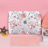 ราคา 2023ใหม่ดอกไม้พิมพ์ Sarung Dof สำหรับ2022 Apple Macbook Air M1 M2 A2681ปลอก M2 M1 Pro 2021 Retina 13 14นิ้ว A2338 A2337ฝาแข็ง2020ฟรีแผ่นครอบแป้นพิมพ์ (17338175232)