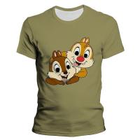 ราคา เสื้อยืดผู้ชาย Chip N Dale ฤดูร้อนของผู้ชายเสื้อยืดพิมพ์ลายการ์ตูน3D การ์ตูนแอนิเมชันสำหรับเด็กผู้ชายและเด็กผู้หญิง (20306960039)