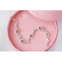 ราคา Rosenmarry ข้อมือพลอยบุษราคัมแท้ พลอยดิบ ตัวเรือนเงินแท้925 พลอยแท้เสริมดวง ของขวัญ ข้อมือพลอยแท้ RB053 (20369053546)