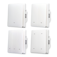 ราคา WIFI EU UK No Neutral With Neutral Smart Wall Light Switch Push Button Work with Tuya Smart Life Alexa Google Home 1 2 3 4 Gang (19912384192)