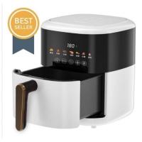 ราคา หม้อทอดไร้น้ำมัน airfryer หม้อทอดไฟฟ้า หม้อทอดไร้น้ำมัน2023 ความจุ5 5ลิตร หม้ออบลมร้อน (19294850079)