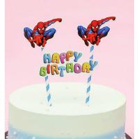 ราคา ป้ายท็อปเปอร์ ลายการ์ตูนตัวอักษร happy birthday สําหรับตกแต่งเค้กวันเกิด (17158772395)
