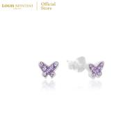 ราคา Louis Montini Jewelry Sterling Silver 925 Earrings ต่างหูเงินแท้ 92 5 ต่างหูผู้หญิง รูปผีเสื้อ LJER139 (21134408139)