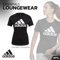 ราคา Adidas อาดิดาส เสื้อยืด เสื้อคอกลม สำหรับผู้หญิง W T Shirt ESS Loungewear GL0722 BK 900 (19726554753)