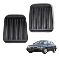 ราคา จำนวน 2 ชิ้น ยางเหยียบเบรค ยางเหยียบคลัช สีดำ โตโยต้า โคโรล่า Toyota Corolla AE100 AE101 KE30 KE70 2 ประตู 4 ประตู รถเก๋ง รถกระบะ สินค้าราคาถูก คุณภาพดี (10905427989)