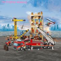ราคา ↂ Pete Wallace City police police police car toys series fire compatible with lego boys assembled building blocks for 8 to 12 years old (19791821073)