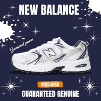 ราคา 100 Original New Balance Mr530BA 530 New Balance รองเท้าผ้าใบลําลอง สีขาว สีฟ้า Official genuine Mens and Womens Running Shoes 100 Original (21207084416)