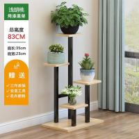 ราคา ชั้น ที่วางดอกเหล็กและชั้นไม้สำหรับวางของแบบหลายราวแขวนหม้อในร่มชั้นวางดอกไม้รีดติดสีกุหลาบเขียวพื้นถึงระเบียงเพดานห้องนั่งเล่นดอกไม้ประดับ (19892550632)