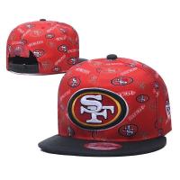 ราคา NFL San Francisco 49ers Adjustable Flat Cap Outdoor Sports Hats Bucket Hats Cap Men (17675232717)