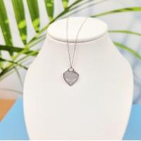 ราคา สร้อยคอเงินแท้92 5 จี้หัวใจ 13 มิล น่ารักมาก เหมาะกับสาวๆ สไตล์อินเทรน ใส่ได้ในทุกโอกาส สร้อยคอเงินแท้ 100 Major Silver (10650539390)