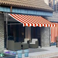 ราคา กันสาดพับเก็บได้ กันสาดมือหมุน พับเก็บได้ พกพาสะดวก สามารถใช้กลางแจ้งสำหรับระเบียง ลานบ้าน ม่านบังแดด (21335200504)