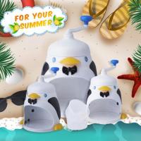 ราคา เครื่องบดน้ำแข็ง ที่ทำเกล็ดหิมะ หมุนปั่นน้ำแข็งใส pioneer รูปนกเพนกวินน่ารัก (10585271889)