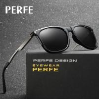 ราคา แถมกล่อง เชือก PERFE แว่นตากันแดด ของแท้ แว่นกันแดด สินค้าส่งจากไทย TR90 RERFE (14123120860)