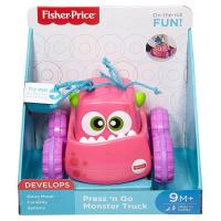 ราคา Fisher Price Press N Go Monster Truck DRG16 ของเล่นเด็ก ฟิชเชอร์ ไพรส์ คละแบบ รุ่น DRG16 (6614862719)