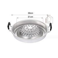 ราคา กะทะปิ้งย่าง กะทะหมูกะทะ กะทะเนื้อย่าง กะทะอลูมเนียม ขนาด 30ซม 35ซม กระทะย่างเกาหลี เตาหมูกระทะ กระทะหมูกระทะ (20728842874)