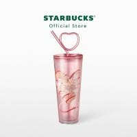 ราคา Starbucks Cats Together with Heart Straw 24oz ทัมเบลอร์สตาร์บัคส์พลาสติก ขนาด 24ออนซ์ A11149015 (21193610670)