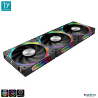 ราคา พัดลมระบายความร้อน 3อัน แพ็ค Tsunami Blockfan Zero I ARGB Modular Cooling Fan รับประกันสินค้า 1 ปี (21094547082)