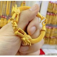 ราคา ข้อมือ2 ลายชีฟองหัวมังกร แถมตะขอ2ชิ้น (21314045045)