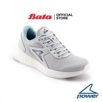 ราคา Bata บาจา POWER รองเท้ากีฬาวิ่ง แบบผูกเชือก นุ่มเด้งกลับรับแรงกระแทก รุ่น Xorise 100 Pluto สีเทา 5182742 (19205279723)