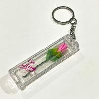 ราคา พวงกุญแจดอกกุหลาบหลอดแก้ว พร้อมส่ง (17277624172)