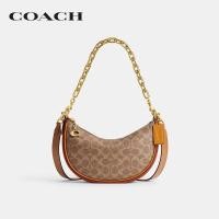 ราคา COACH กระเป๋าสะพายไหล่รุ่น Mira Shoulder Bag In Signature Canvas สีครีม CM582 B4NQ4 (21197943179)